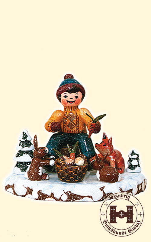 Winterkind, Tiere des Waldes