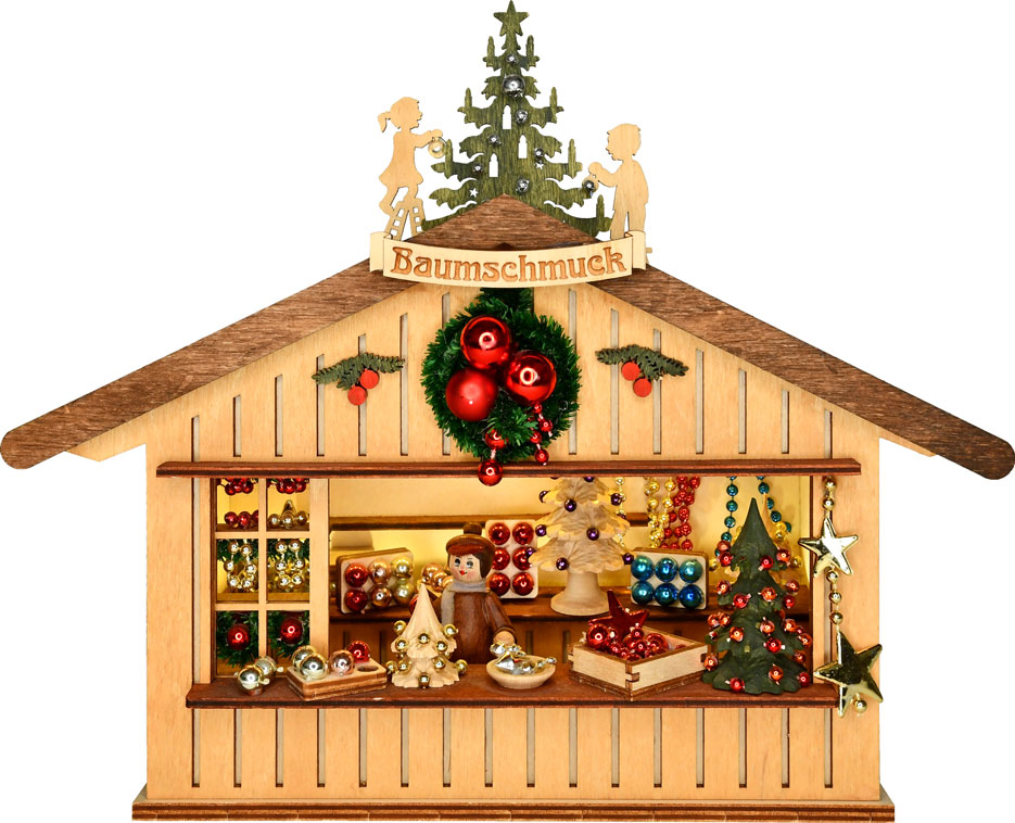 3D-Lichterhaus "Baumbehang Händler" LED 3D-Lichterhaus "Baumbehang Händler" LED