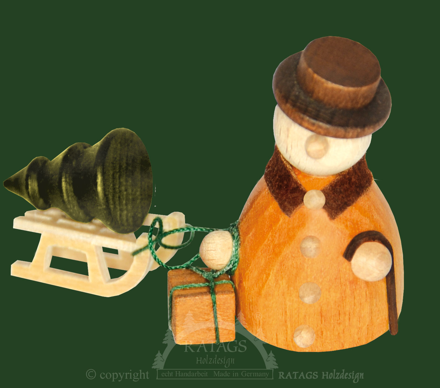 Molli, Junge Linie, Wanderer mit Schlitt