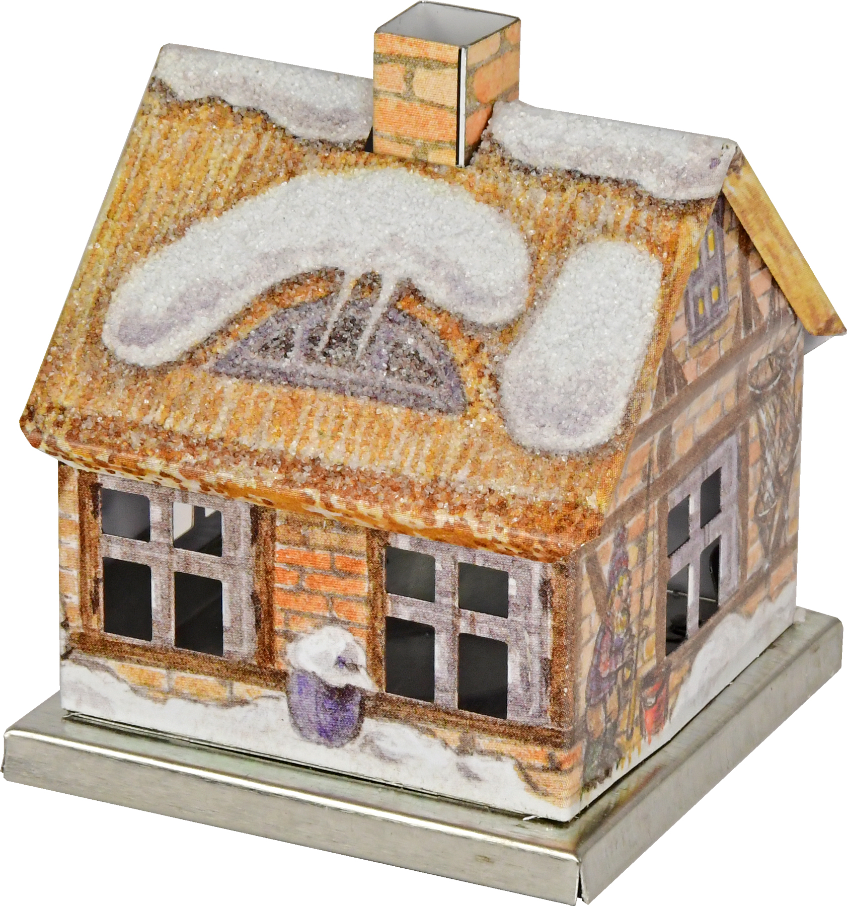 KNOX metal incense house – range B No. 4 brick house