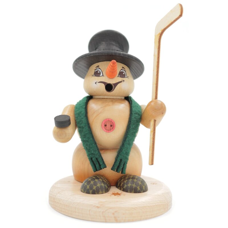 Schneemann Eishockeyspieler