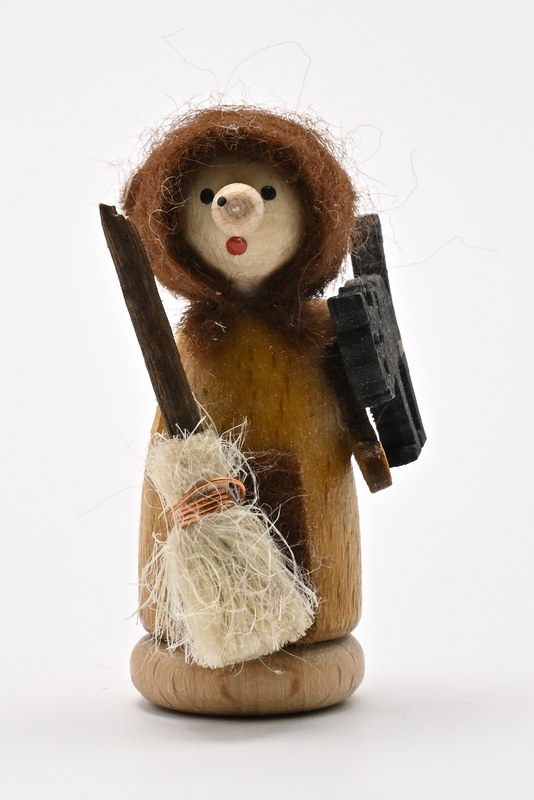 Miniaturfigur, Hexe, H 3,5 cm