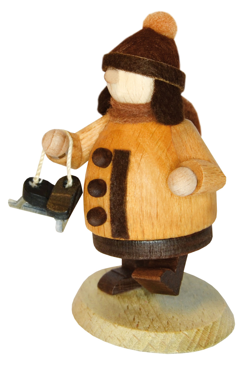 Walki, Winterkind mit Schlittschuhen