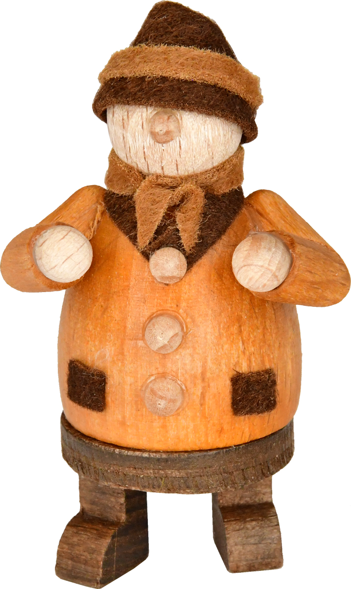 Figure, Walki, brown cap