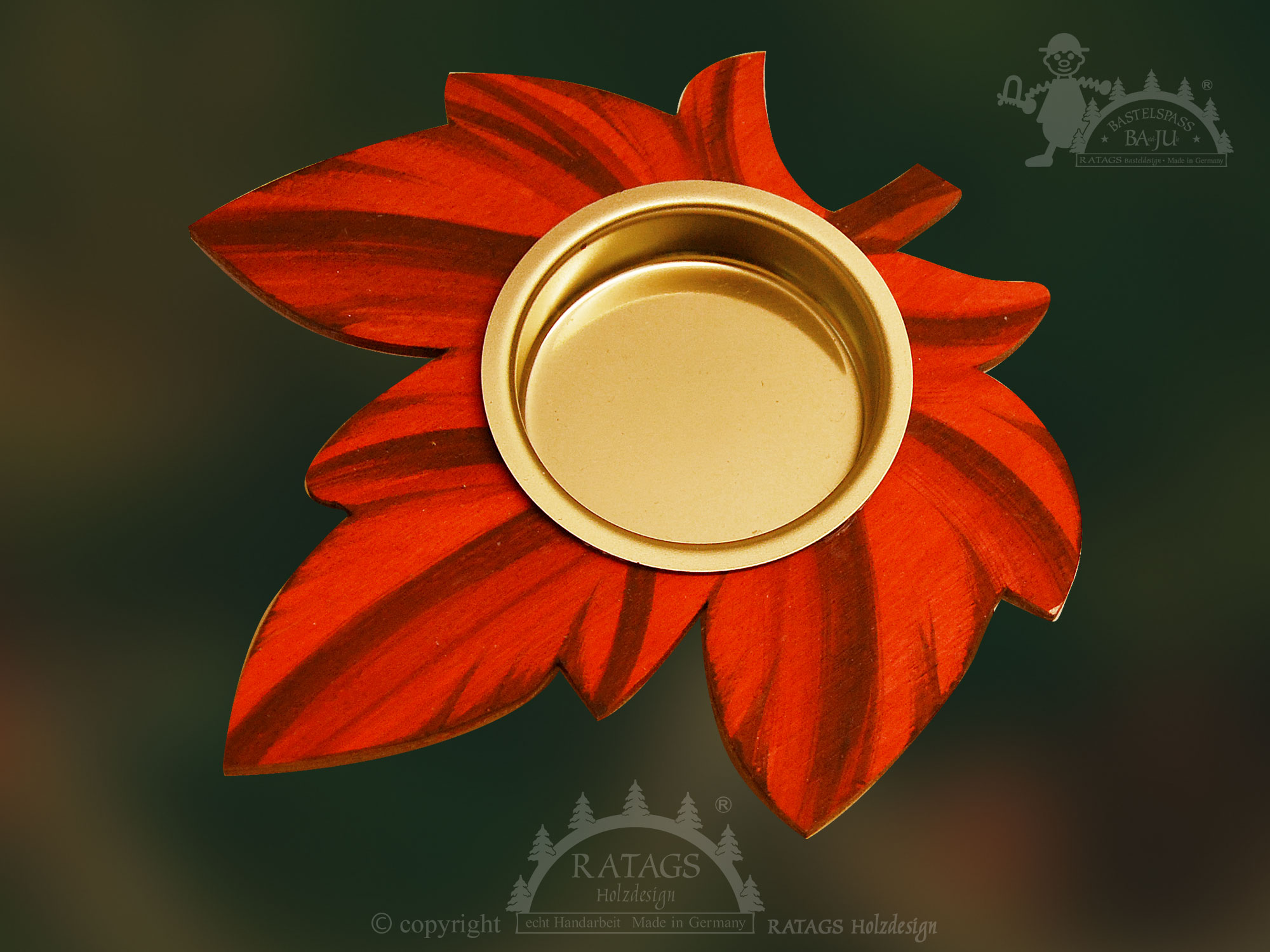 Teelichthalter-Ahorn, zum Basteln