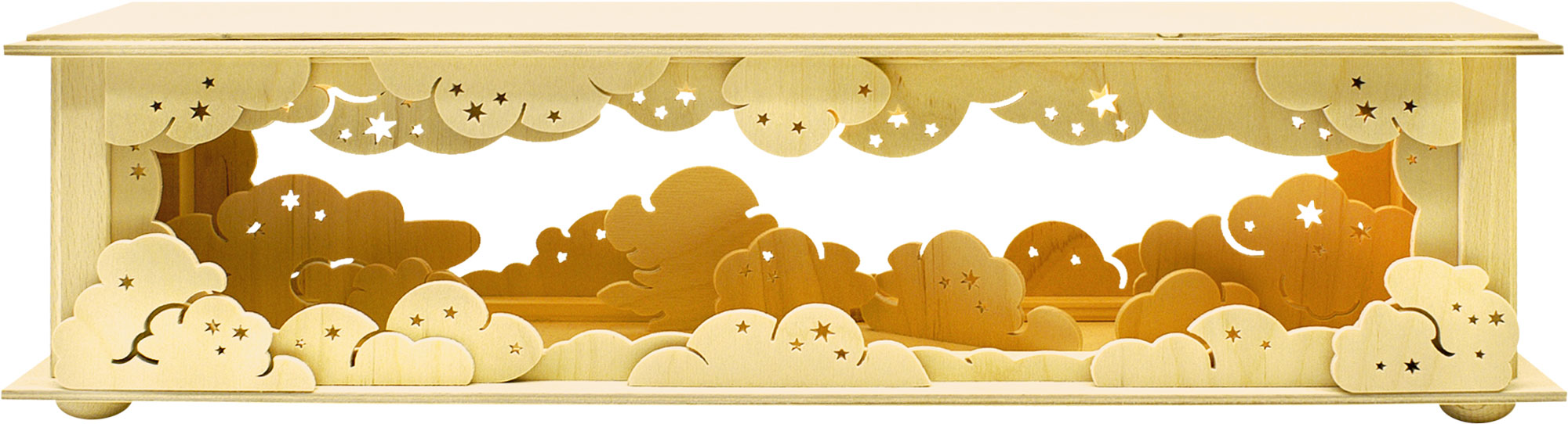 Room light, small, cloud, unassembled