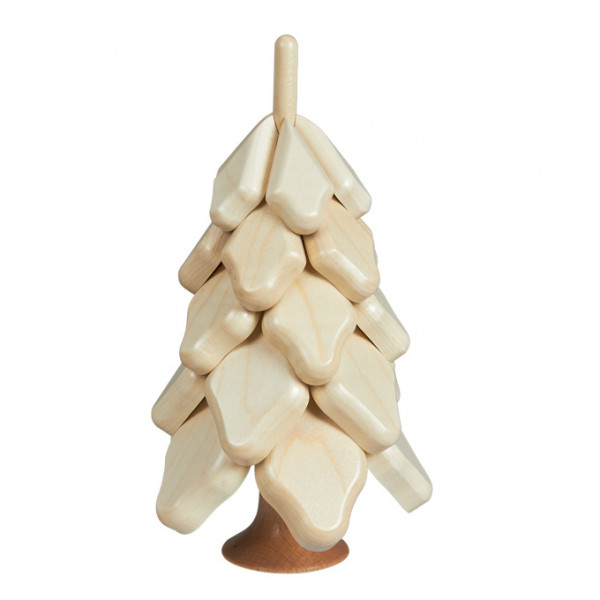 Bäume, verschneite Fichte 24cm