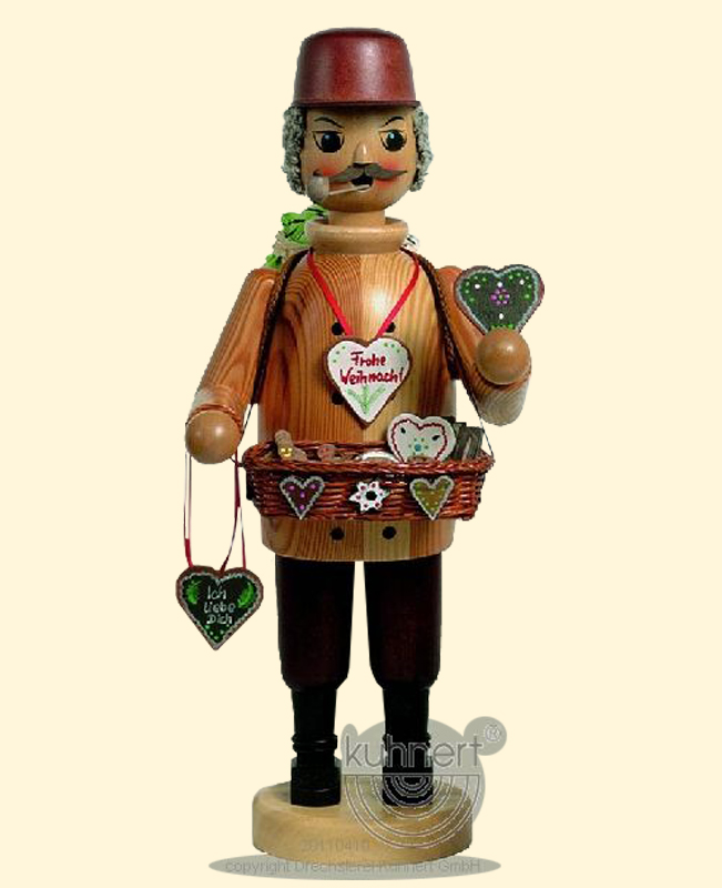 Incense burner, gingerbread seller