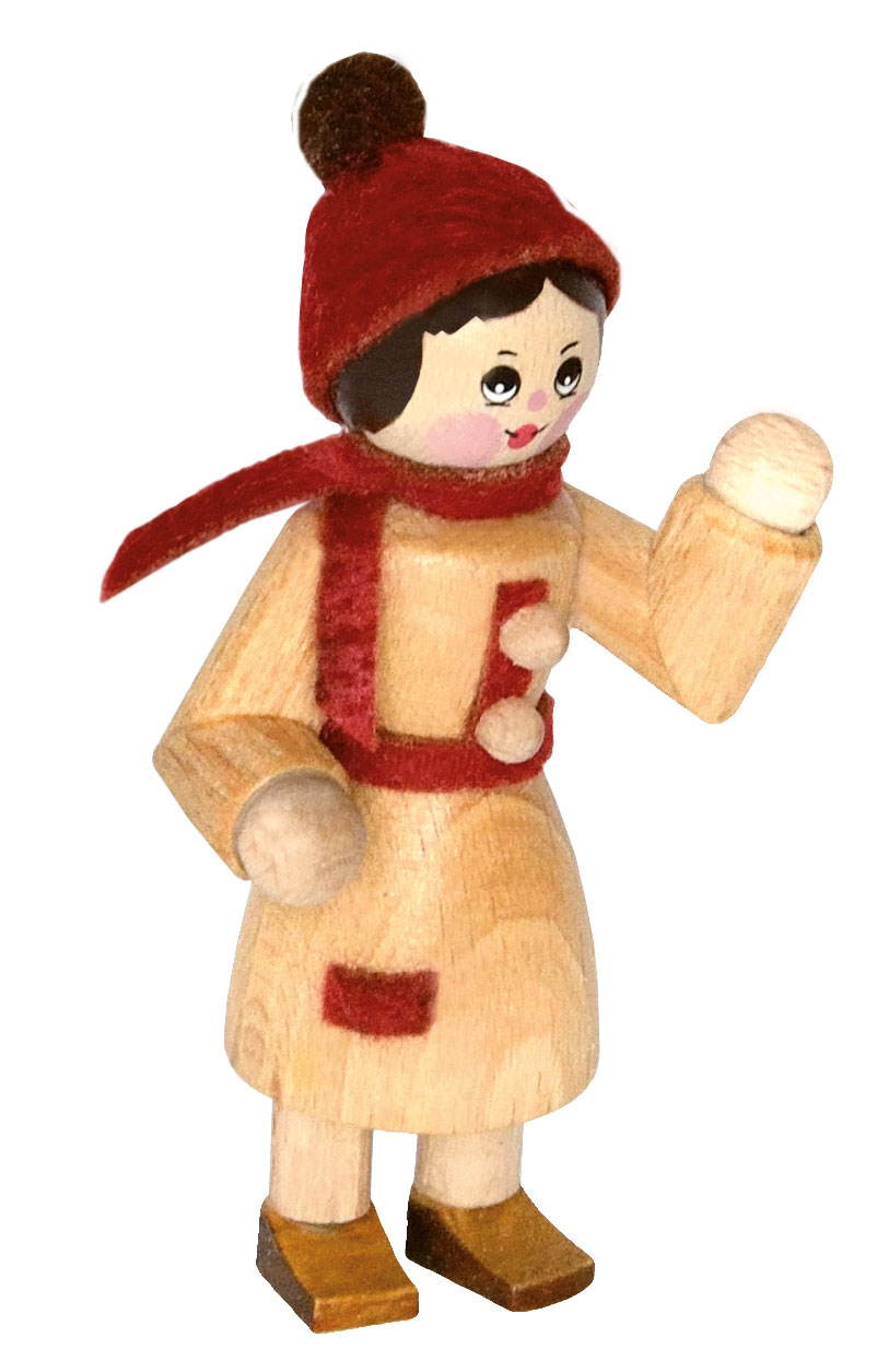 Collector's dolls, girls with raised hands