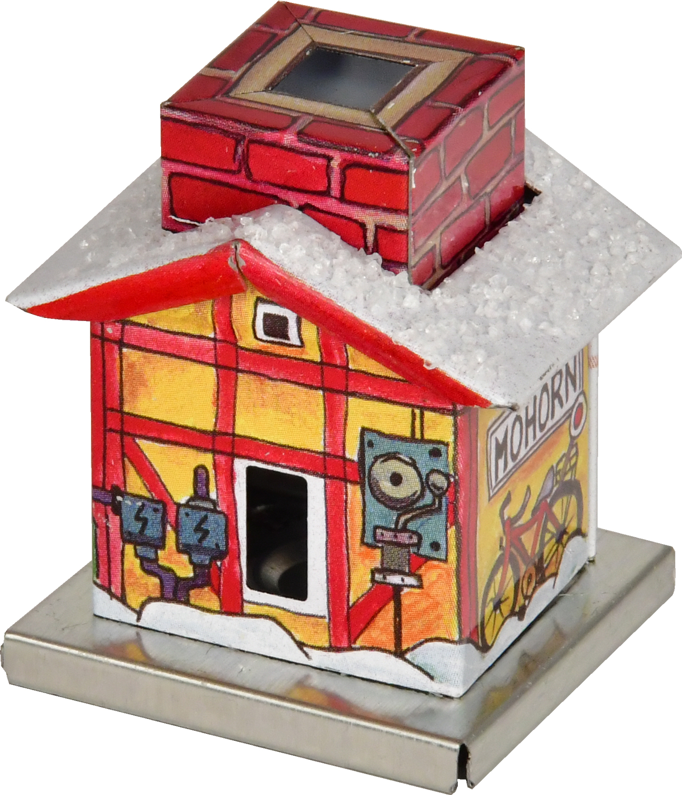 KNOX metal incense house, The Little One, sauna house