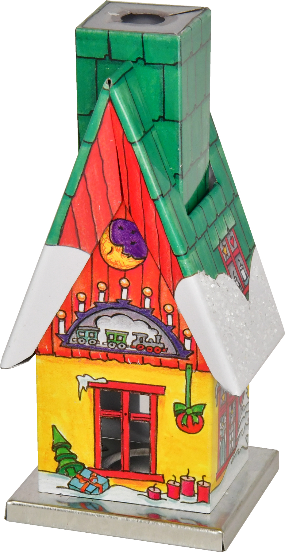 No.1 KNOX hut yellow, red, green, hoarfrost KNOX incense hut metal