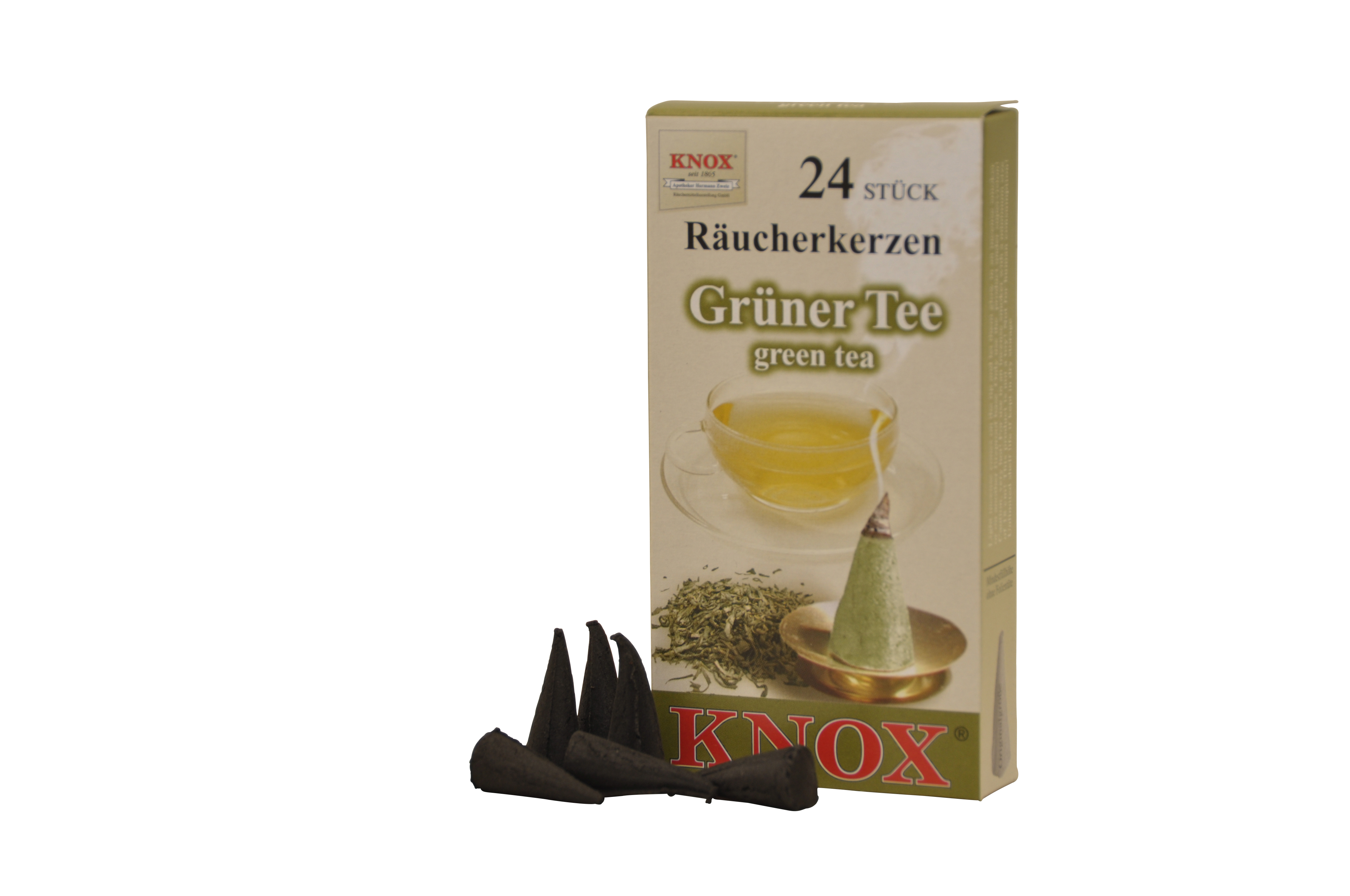 Räucherkerzen - Grüner Tee