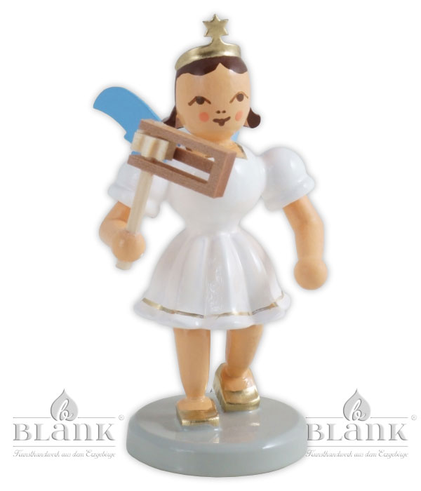 Short-skirted angel, coloured ratchet