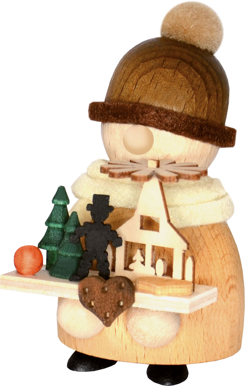 Molli Striezelkind, vendor's tray, Bommelmü