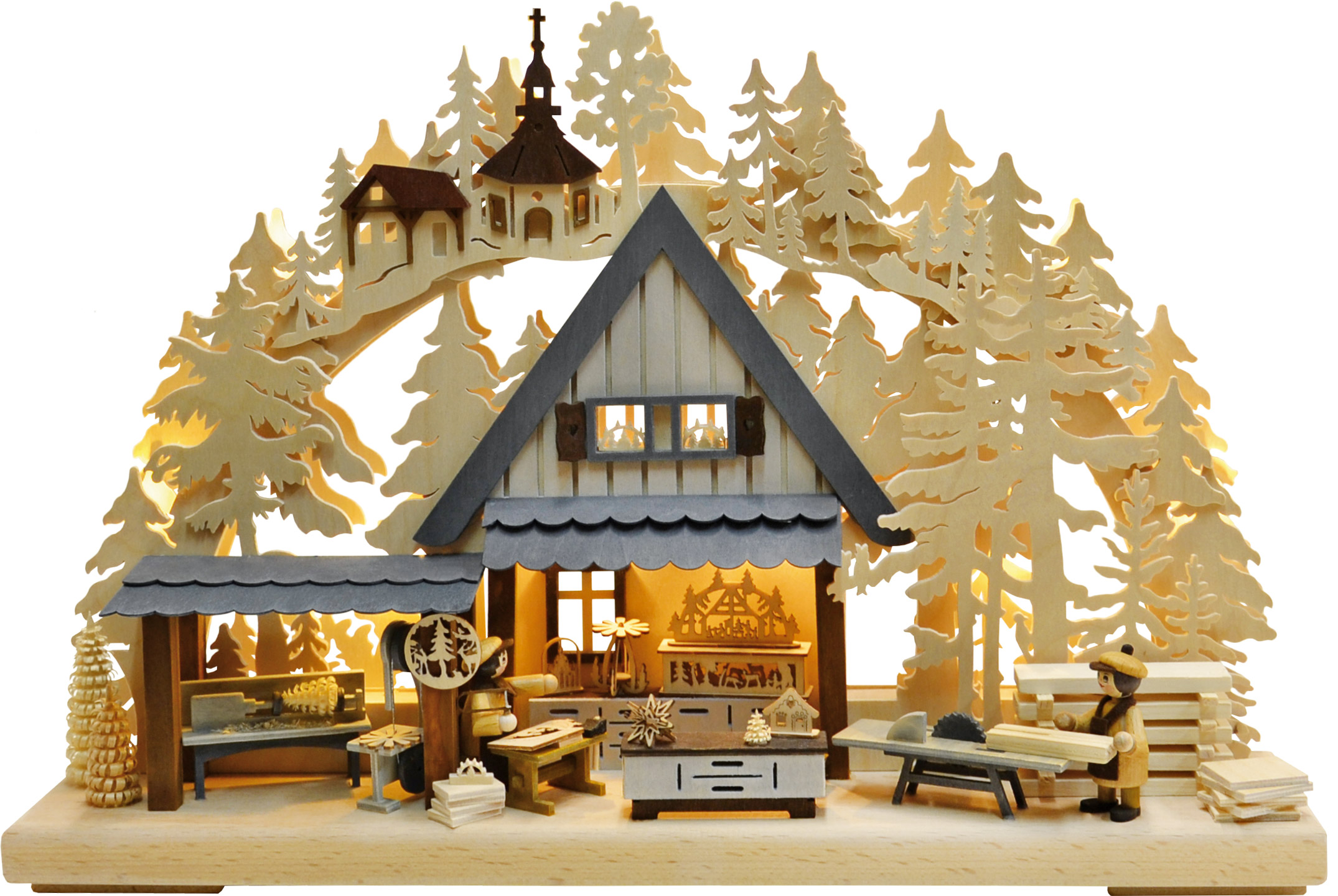 Small 3D Schwibbogen, Erzgebirge workshop