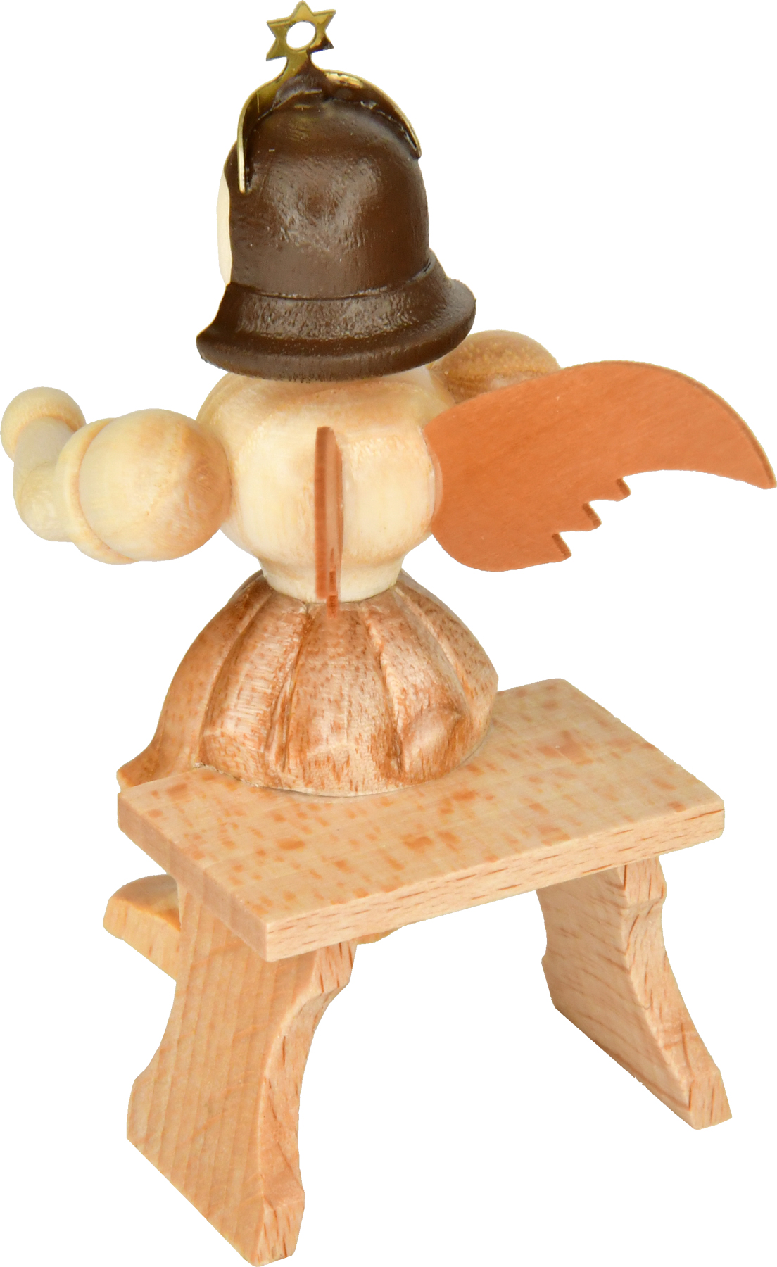 Kurzrockengel sitzend mit Bank für Orgel EK 50