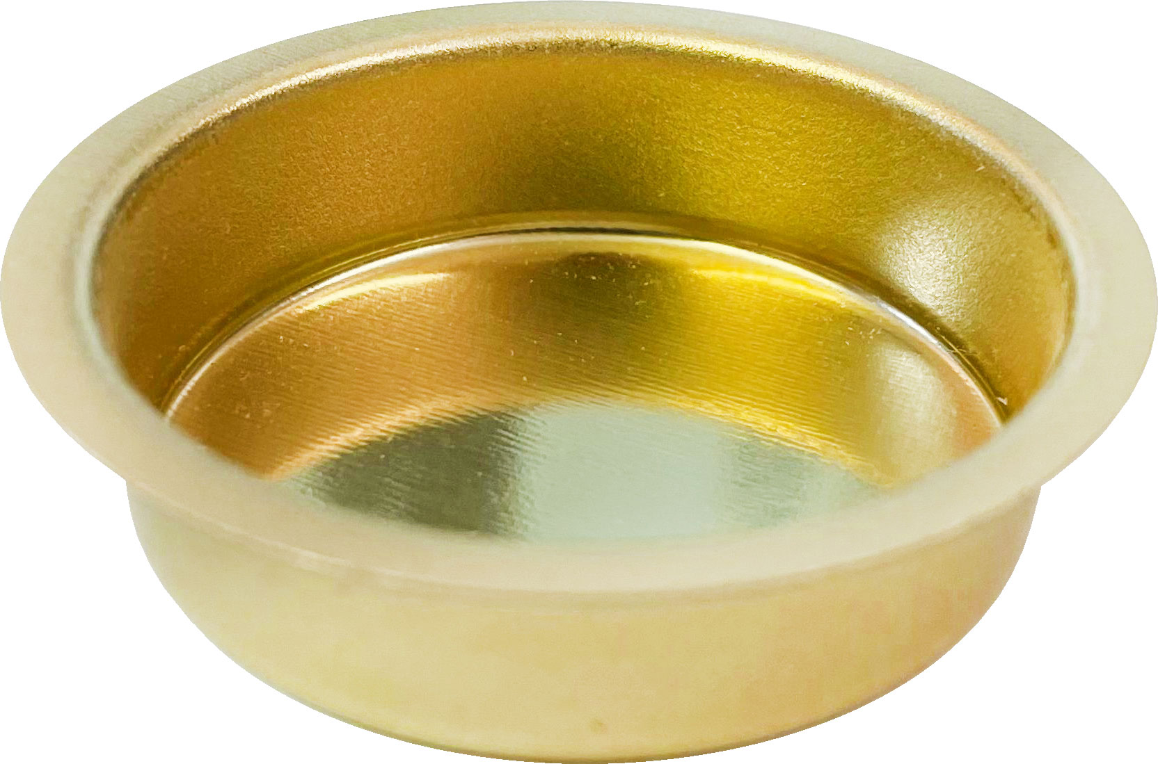 Metal sleeves for tea lights Brass insert