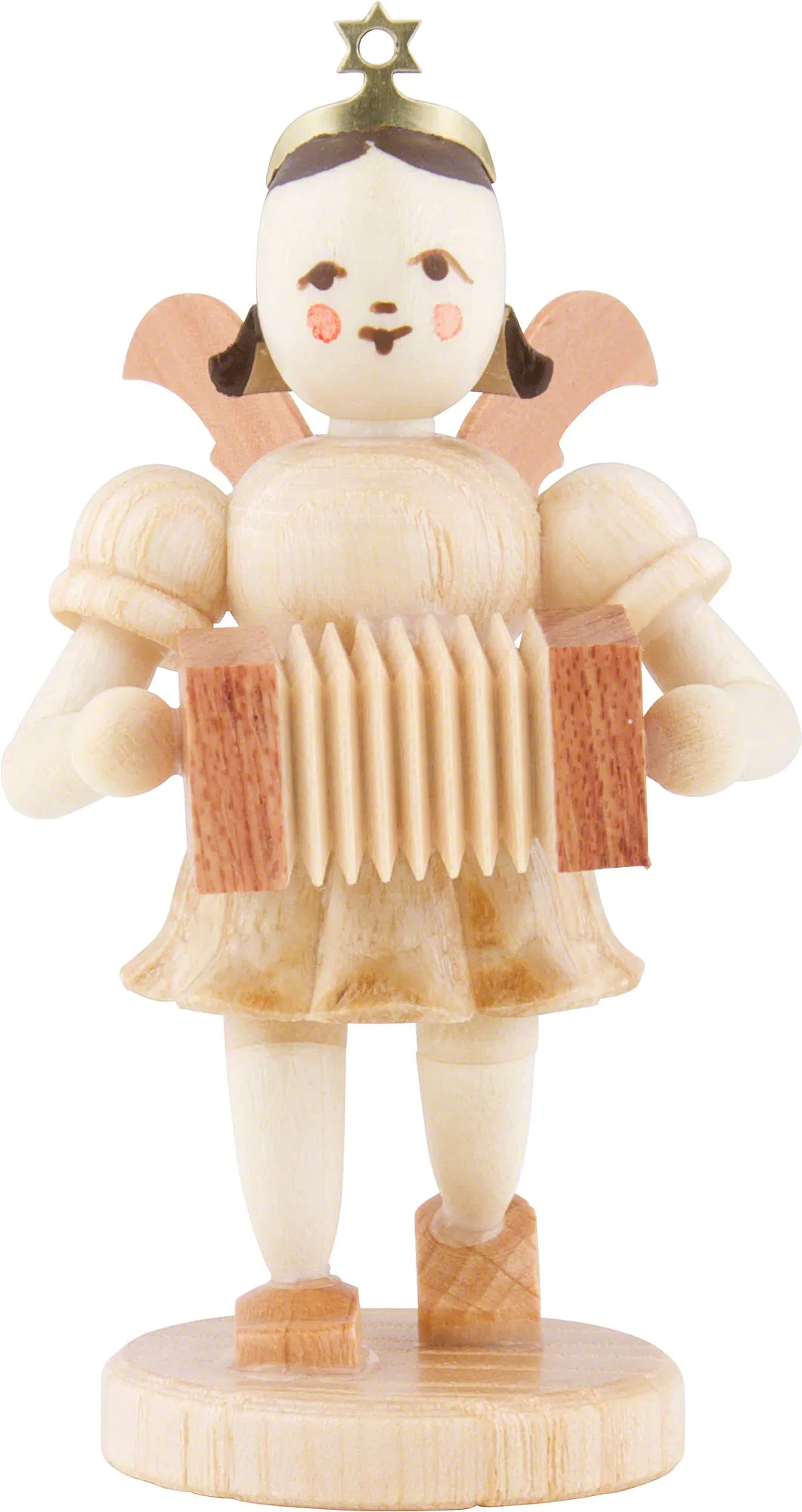 Natural angel 20 cm with harmonica