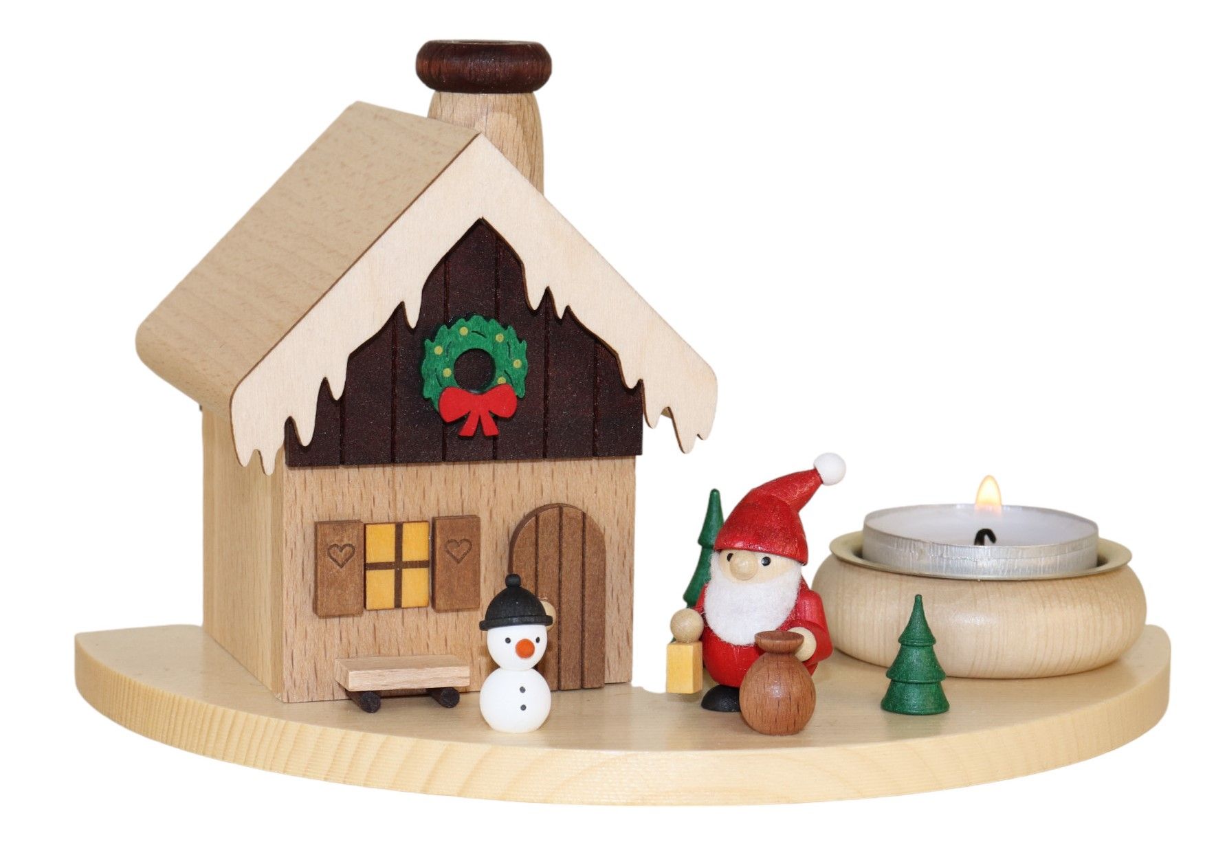 Räucherhaus Weihnachtsmann modern