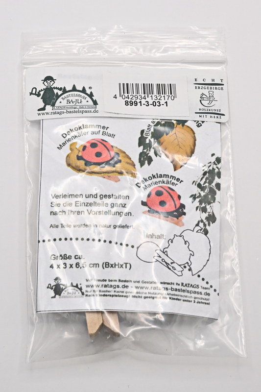 Marienkäfer zum Basteln, groß