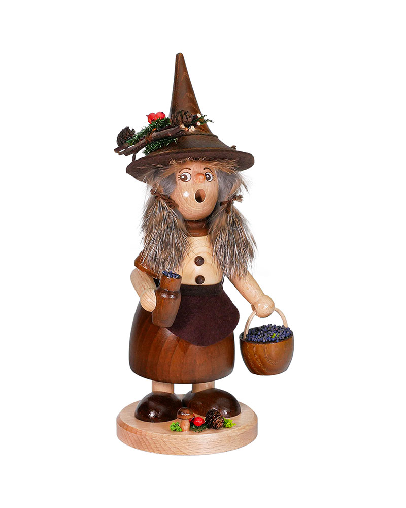 Blaubeersammlerin natur