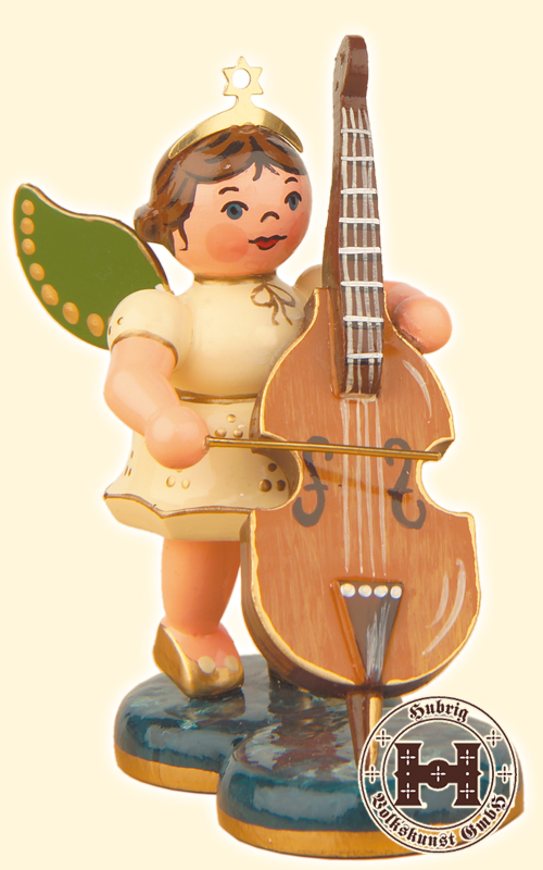 Angel, double bass