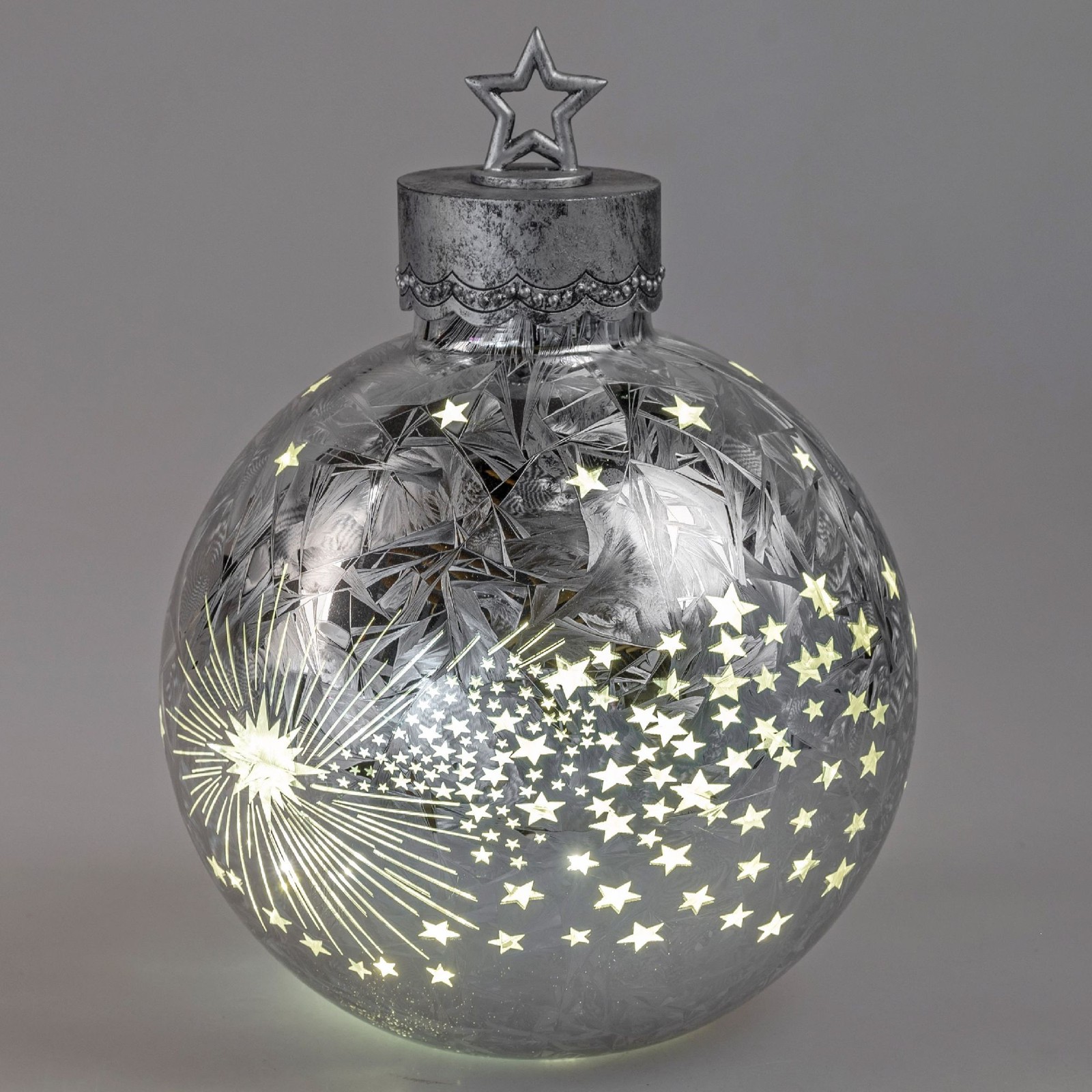 Palla decorativa 35 cm Frosty-Komet