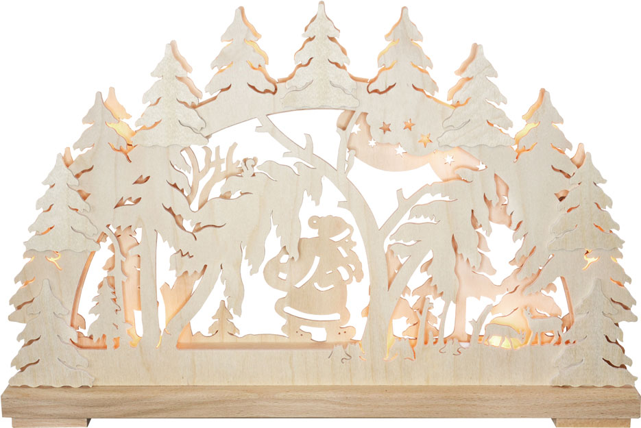 Crafting kit for a small Knecht Ruprecht candle arch