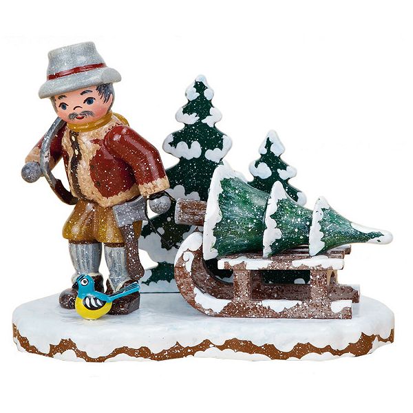 Bambino dell'inverno, ladro di alberi di Natale