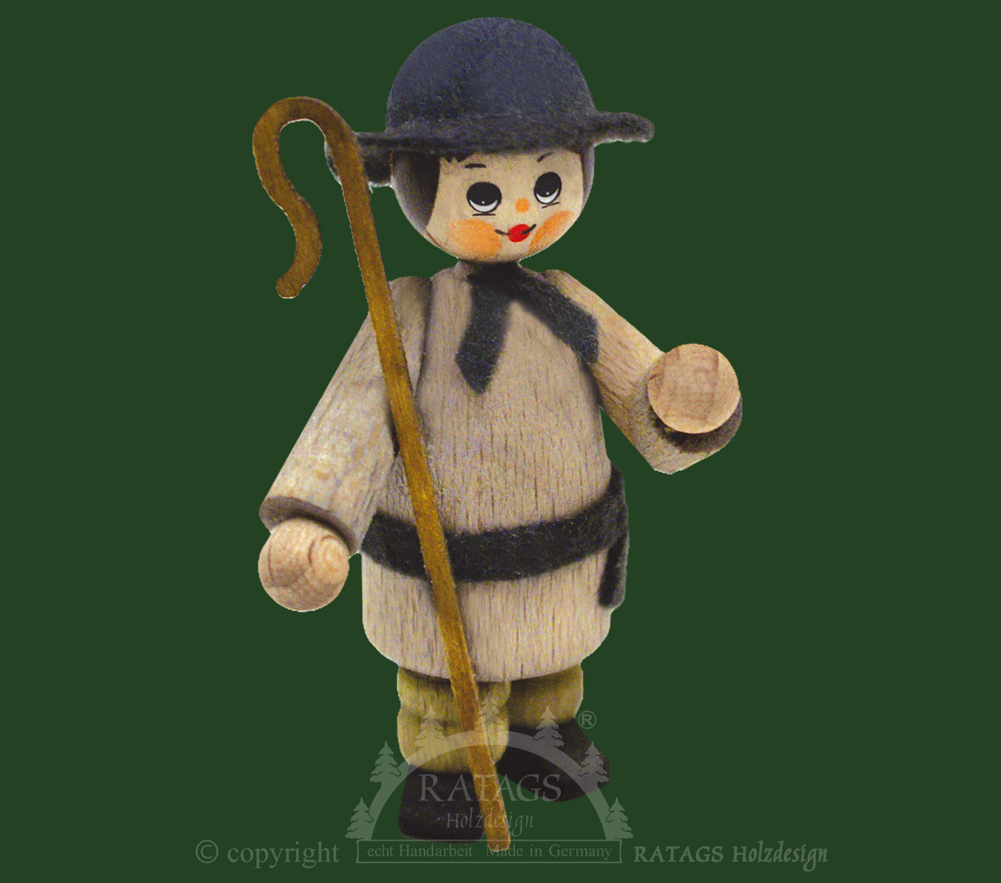 Figur, Schäfer, grau