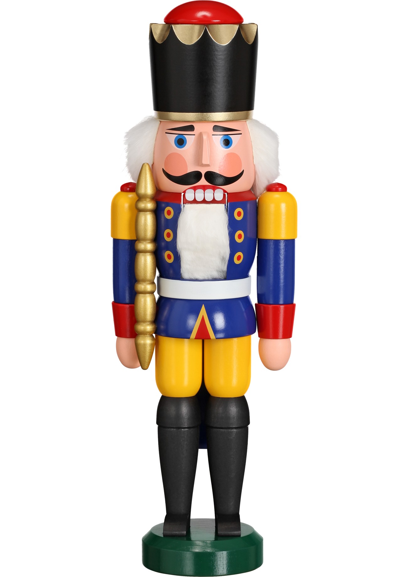 Nutcracker King blue Height approx. 30 cm