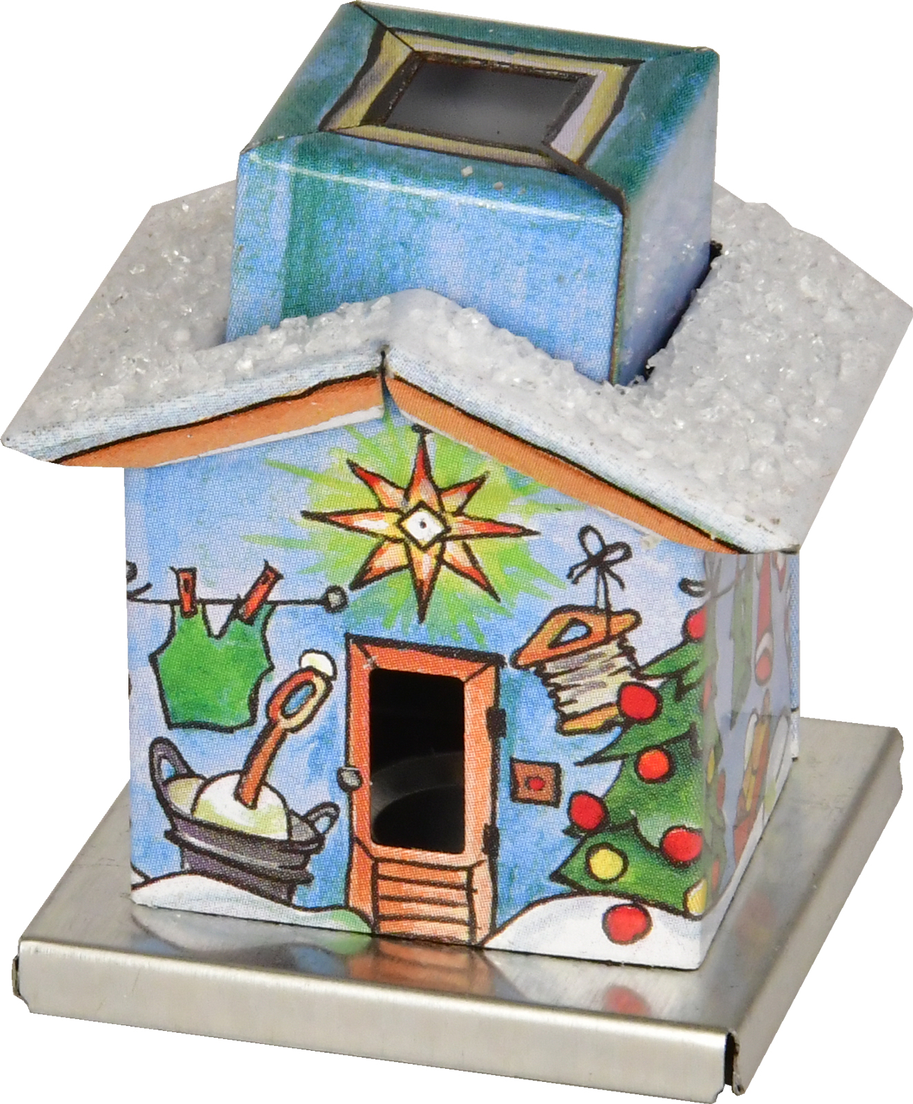 KNOX metal incense house, The Little One, wash house