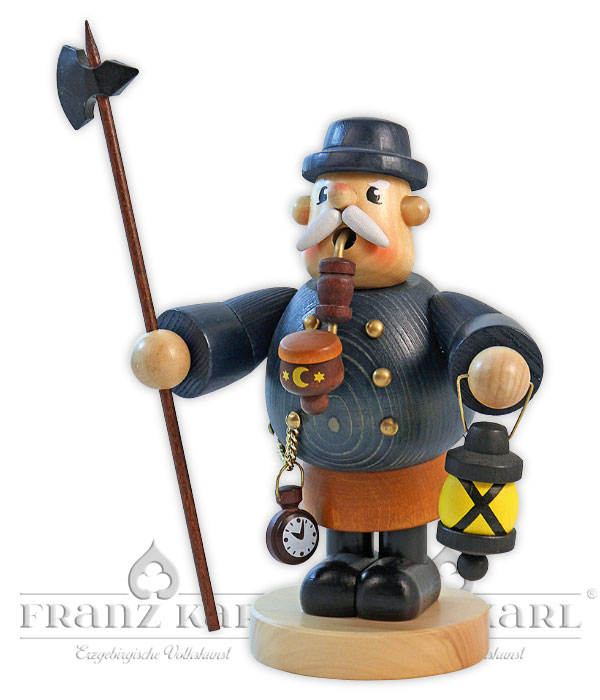 Night watchman Little pipe smoker