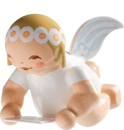 Schwebeengel, klein, mit Notenblatt