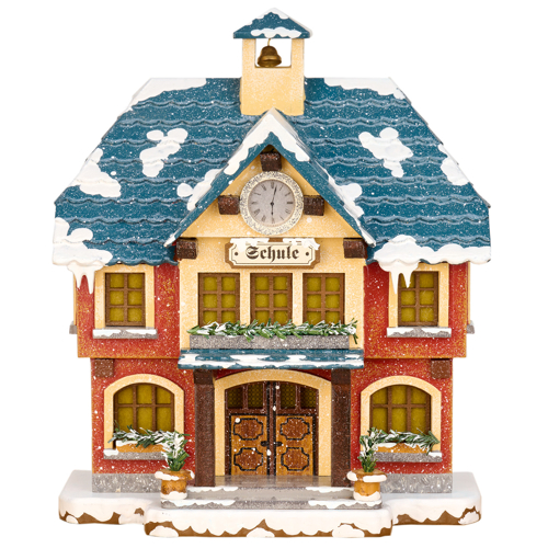 Schule für Winterlandschaft