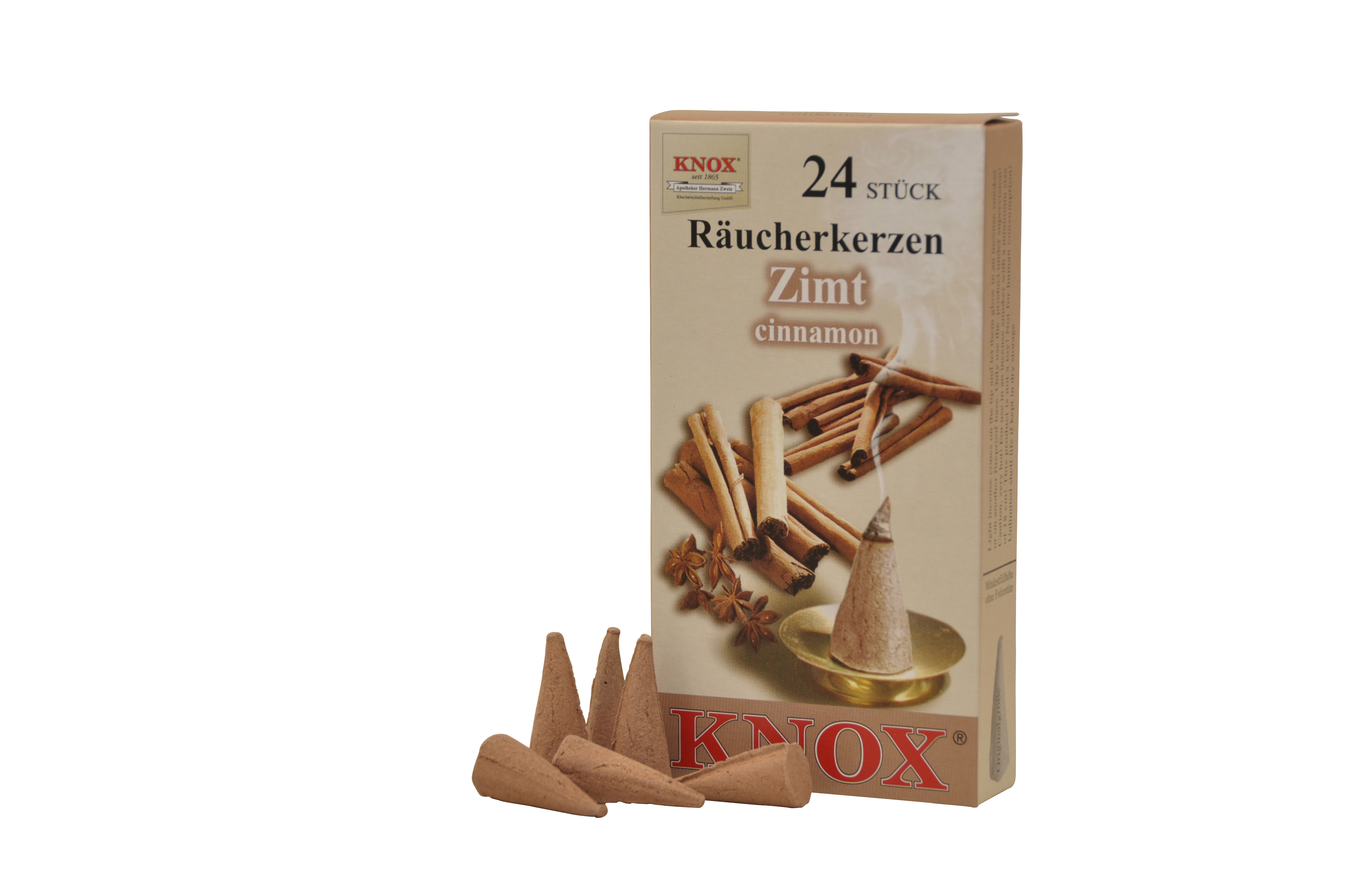 KNOX incense cones – cinnamon