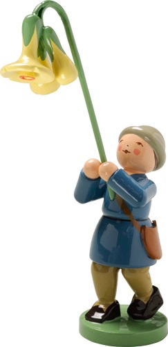 Junge mit Schlüsselblume