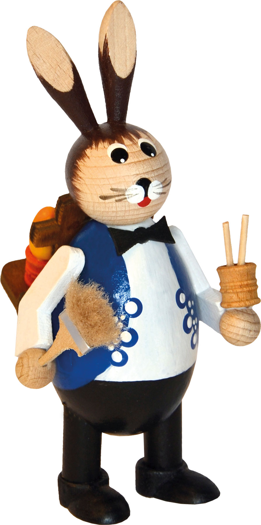 Osterhasenjunge mit Pinsel