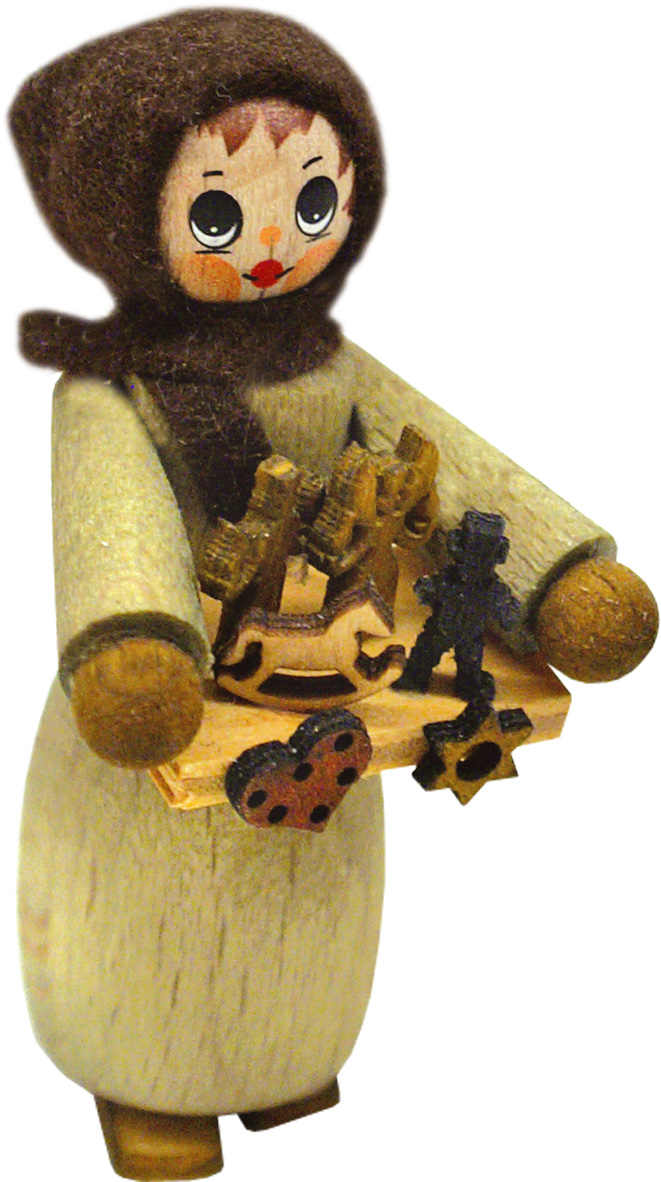 Figur, Striezelkind, grün