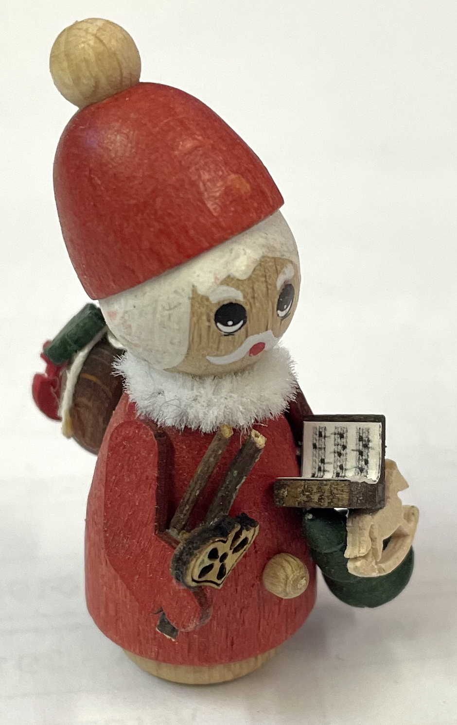 Figur, Weihnachtsmann, Geschenke, rot