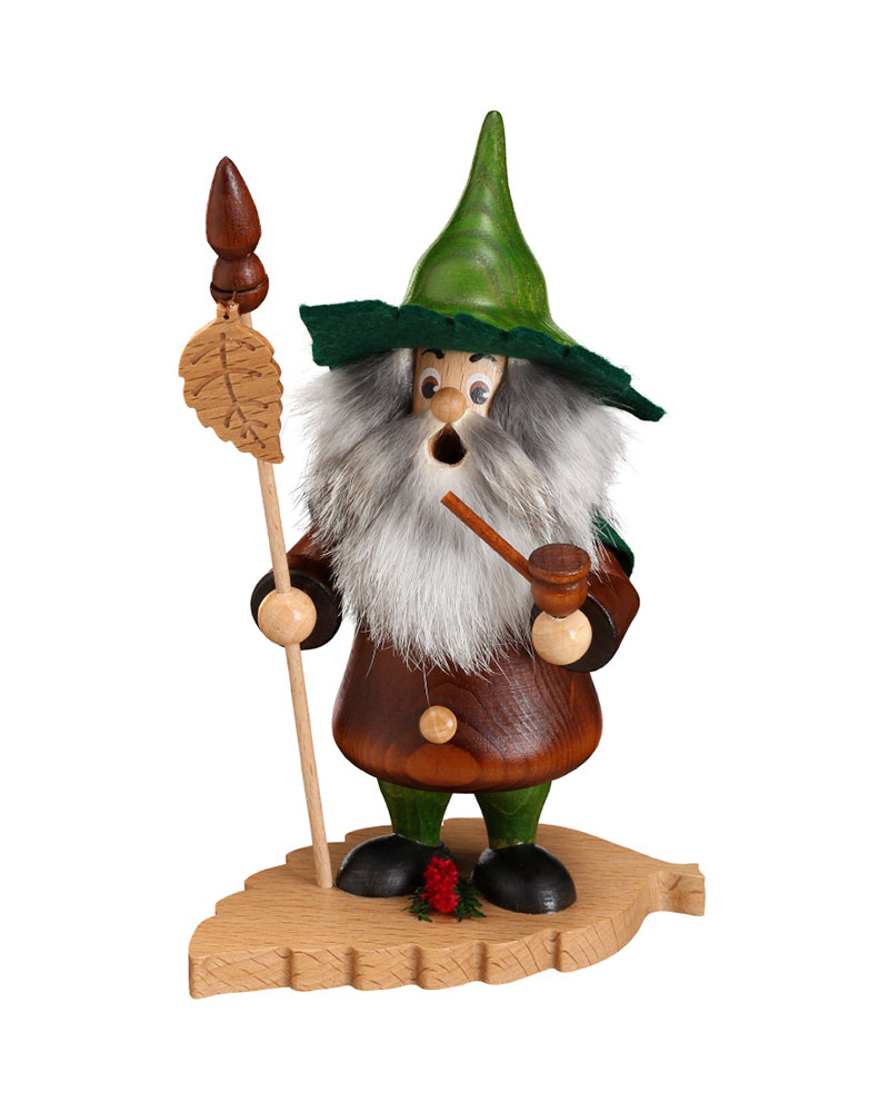 Leaf gnome on beech leaf