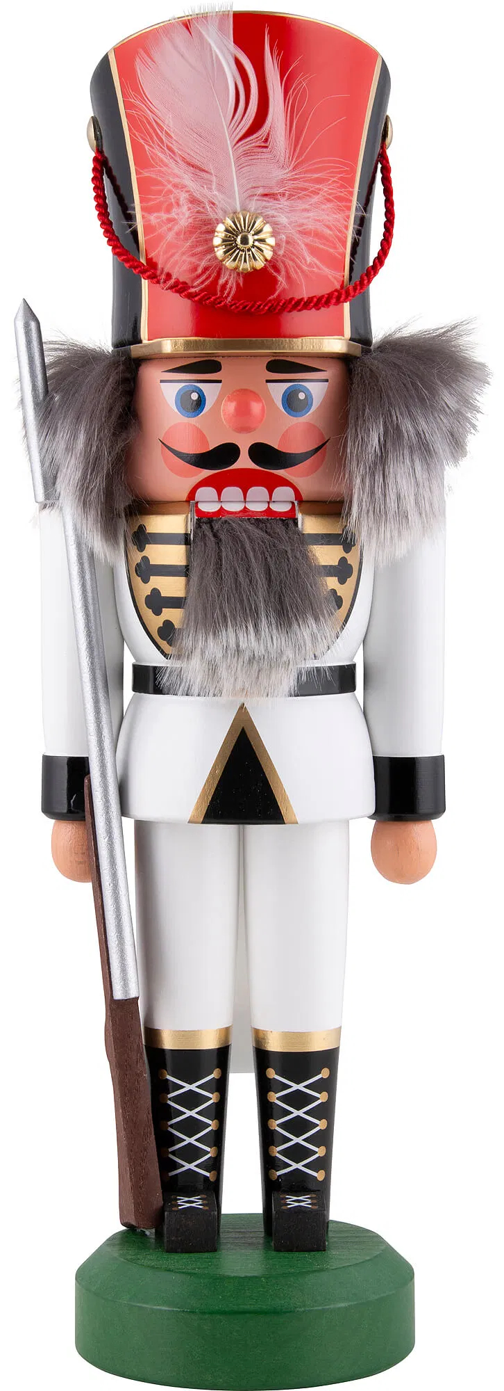 Nutcracker, soldier, white, 26 cm