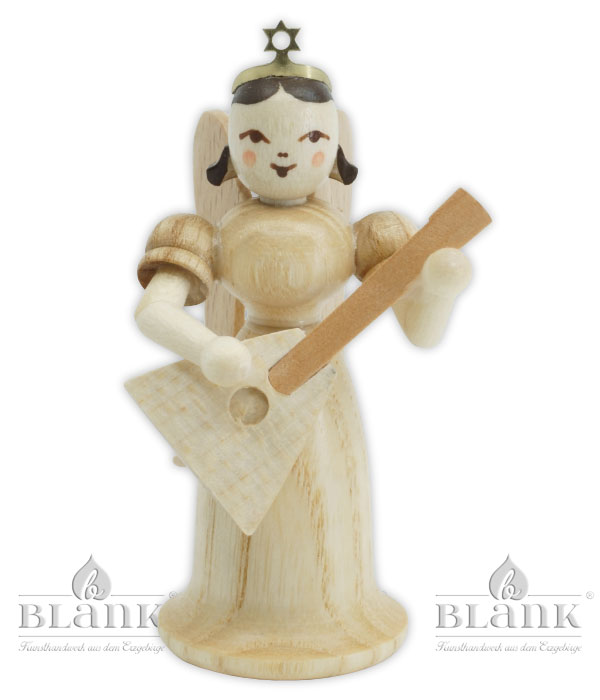 Long-skirted angel balalaika natural