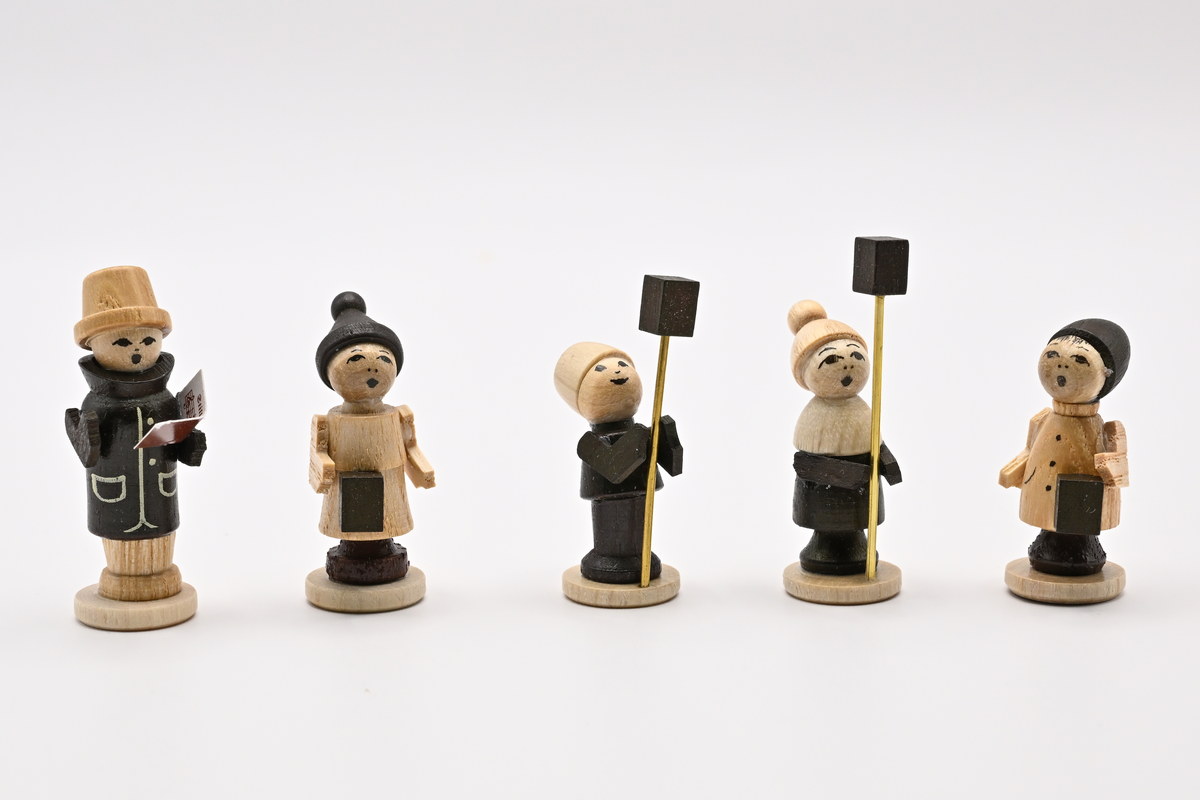 Laternenkinder (5er), H 4 cm