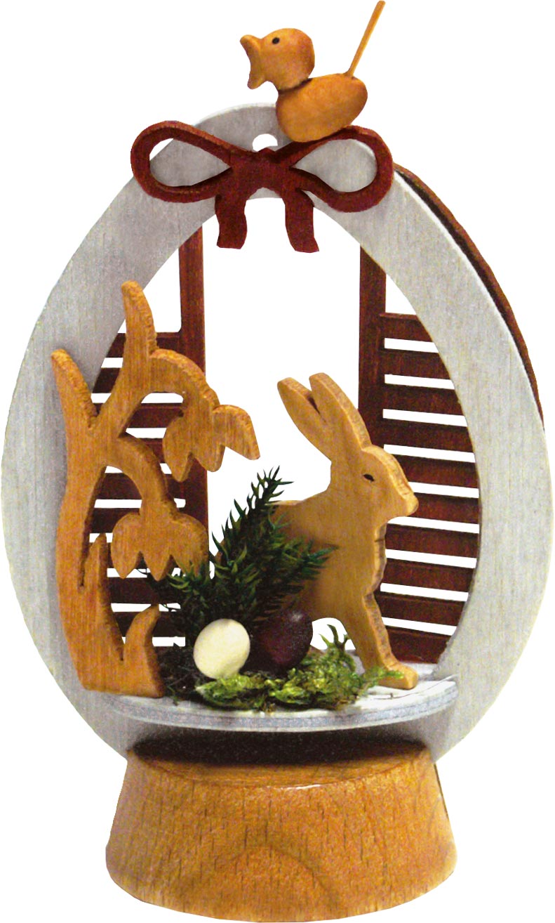 Base ring, bunny, flower, bird