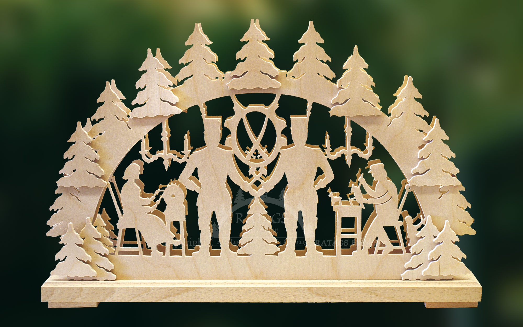 Small candle arch, miner