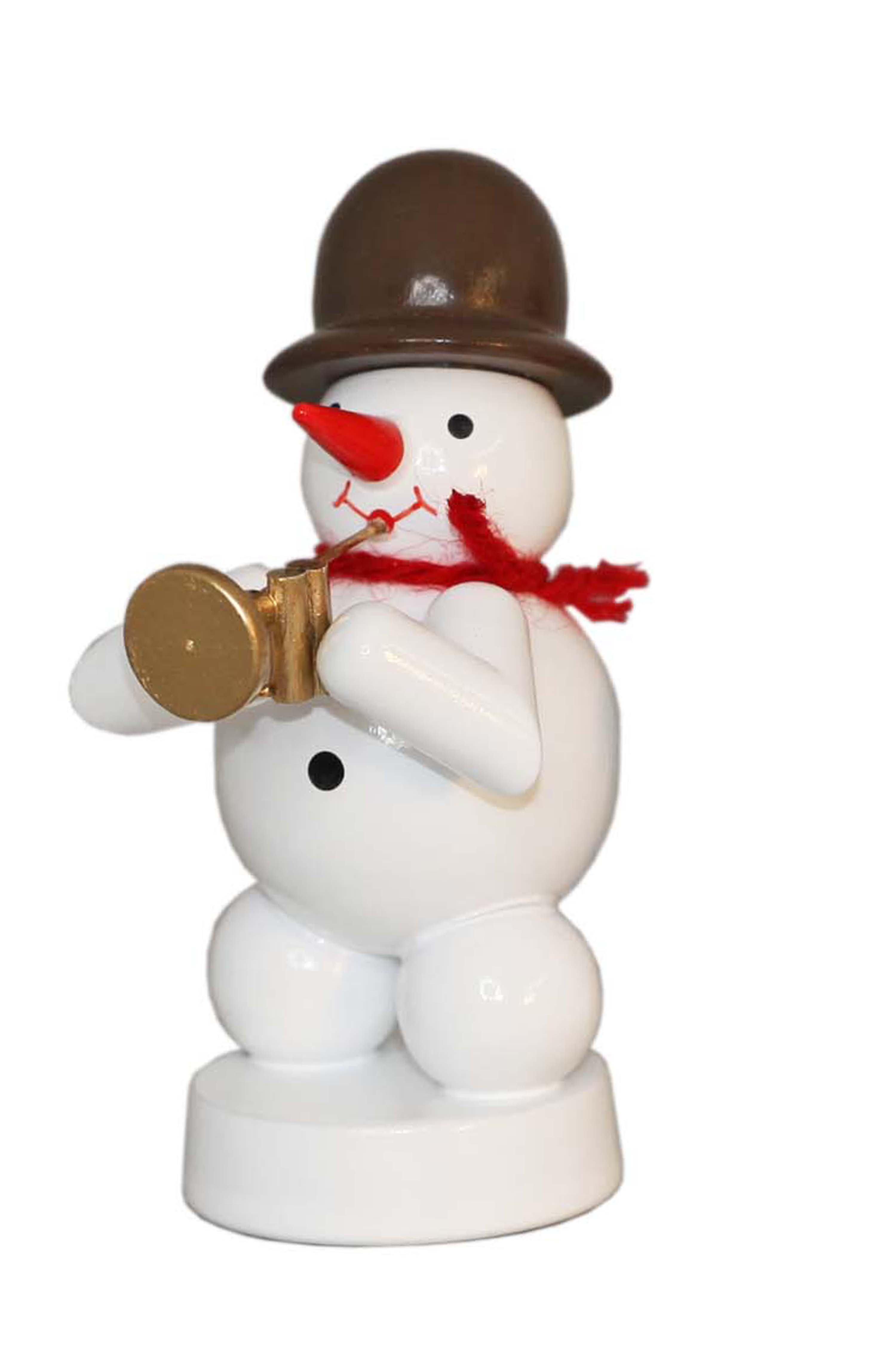 Schneemann Jazztrompete