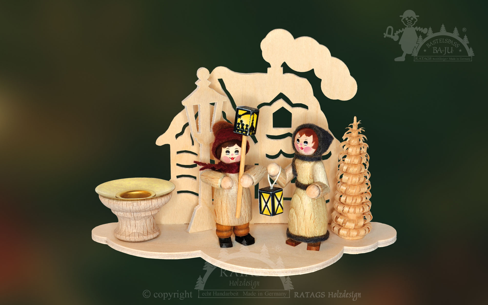 Table decorations for crafting, Wolke Haus