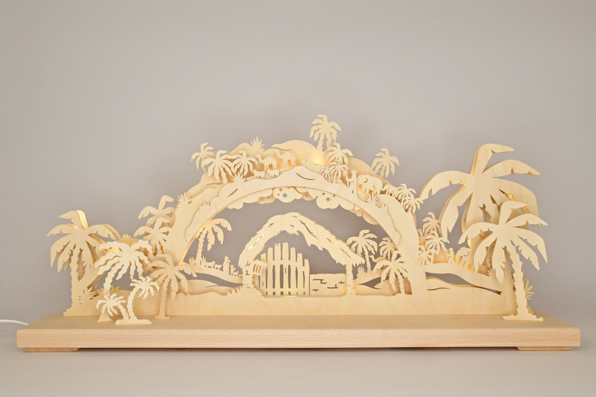 3D candle arch, large, Orient, unfilled