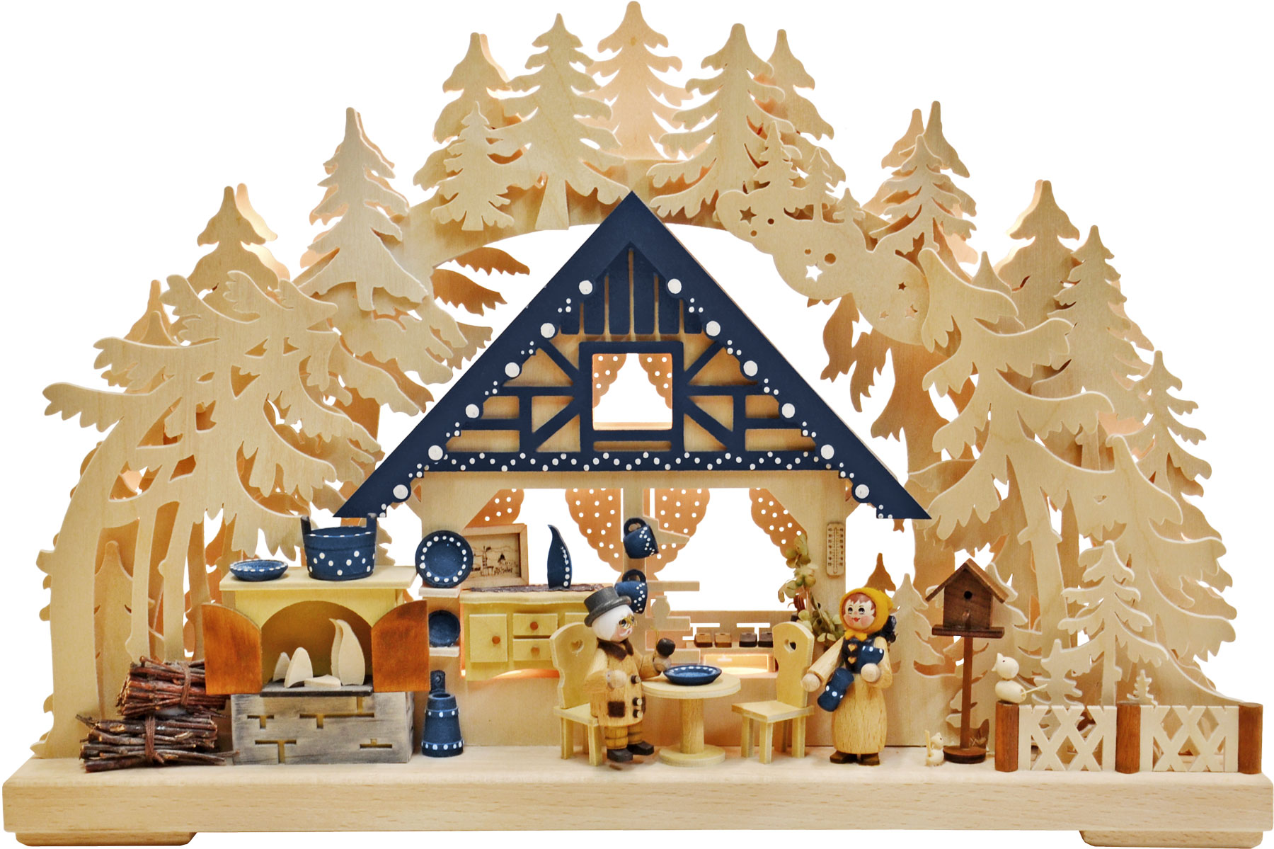 3D-Schwibbogen kl., Heimatstube